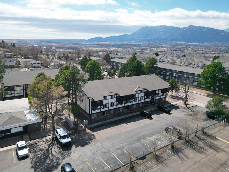 Aerial view of Marmont Springs